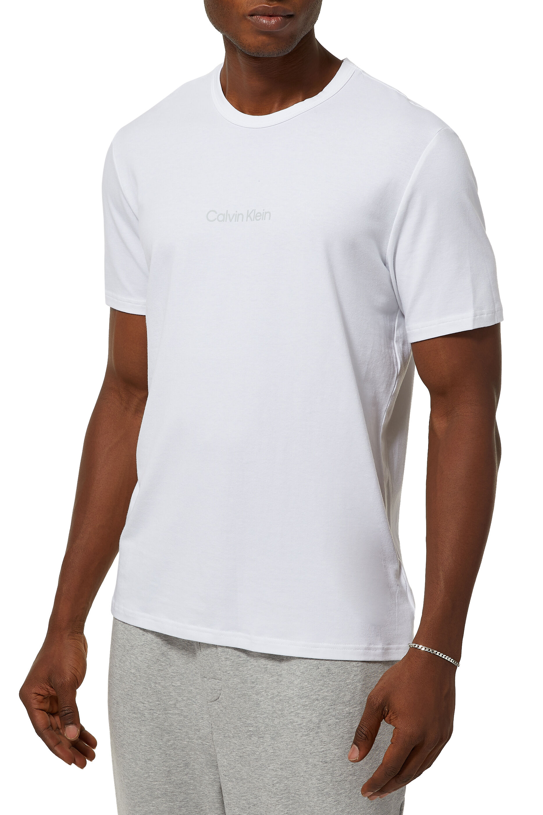 Calvin klein t shirt crew sales neck